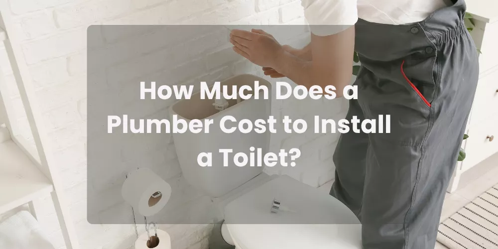 How Much Does a Plumber Cost to Install a Toilet?