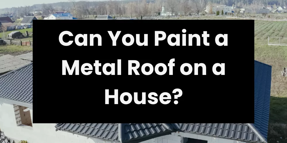 Can You Paint a Metal Roof on a House?