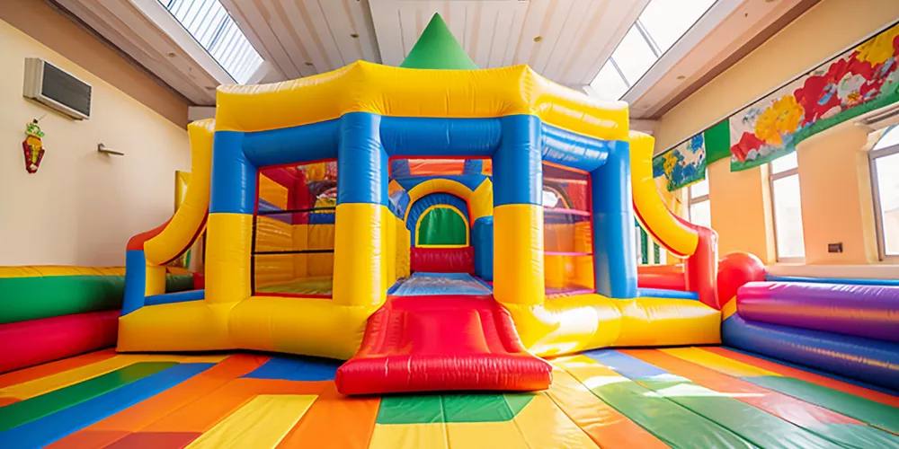 Clean A Bounce House